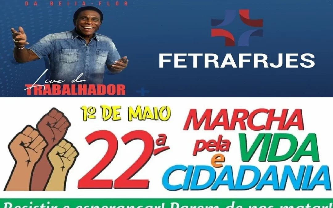 Dia do Trabalhador e da Trabalhadora terá comemorações virtuais. Participe!
