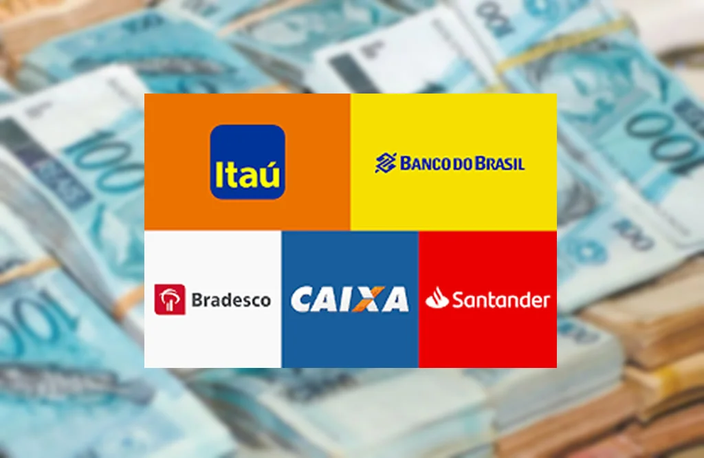 Lucro dos cinco maiores bancos do país passa de R$ 53 bi em nove meses