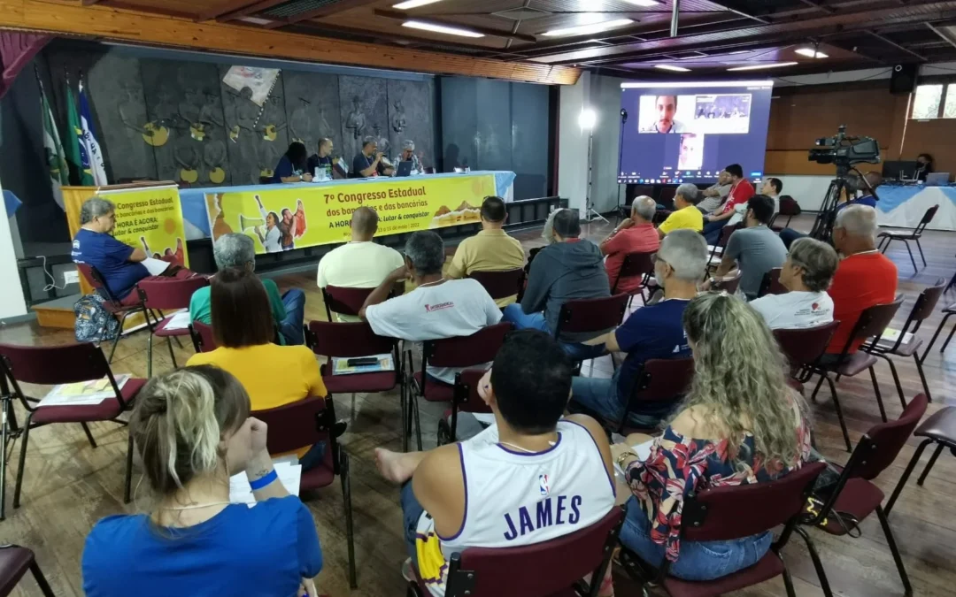 Banestes público e reajuste salarial estão entre os eixos centrais aprovados no congresso
