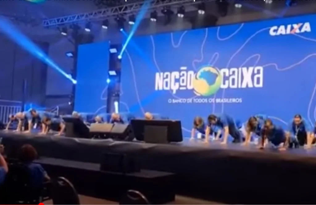 Pedro Guimarães humilha empregados da Caixa obrigando-os a “pagar” 10 flexões