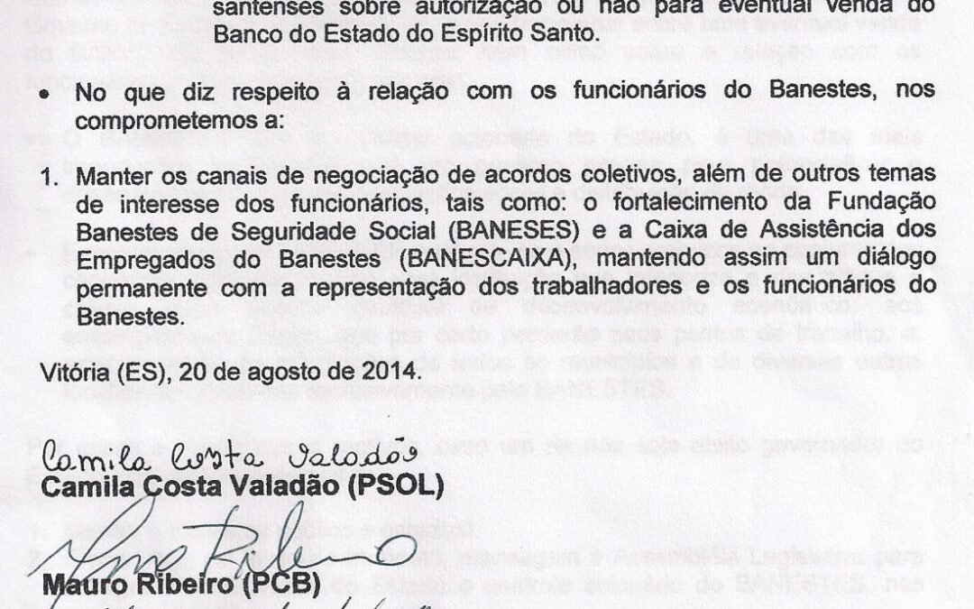 Termo de compromisso