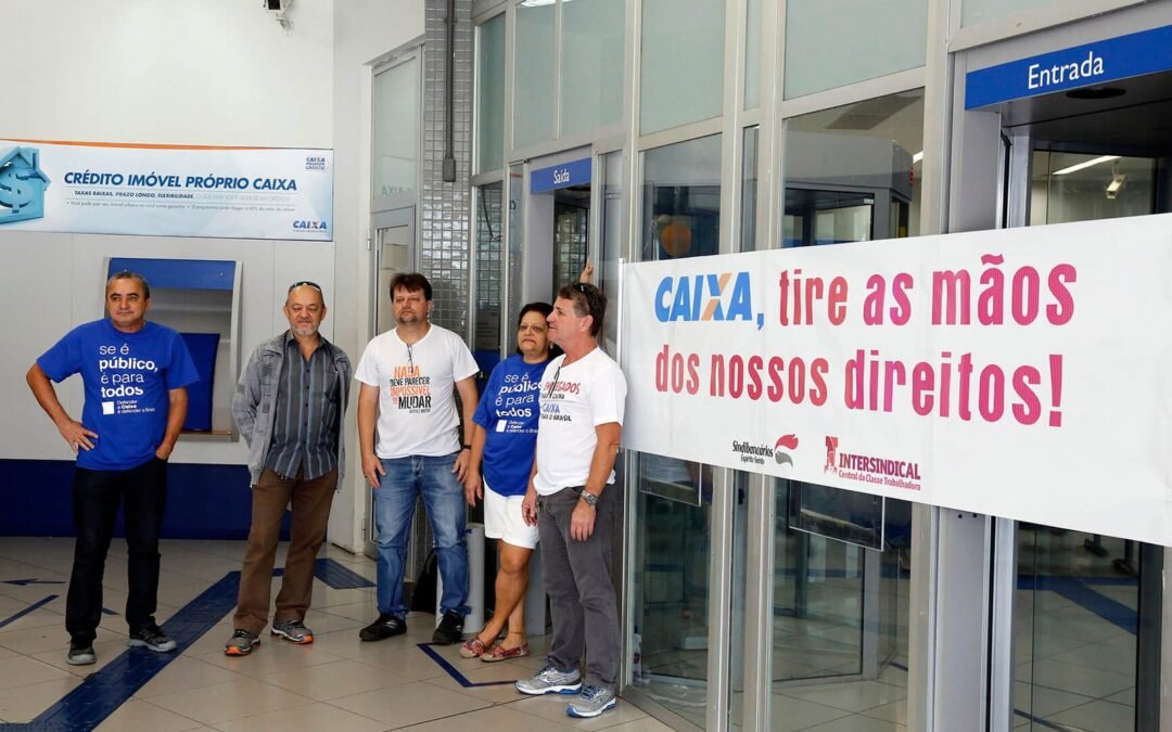 Bancários da Caixa paralisam 13 agências no Dia Nacional de Luta