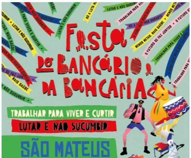 Festa do Bancário e da Bancária São Mateus será 19 de outubro