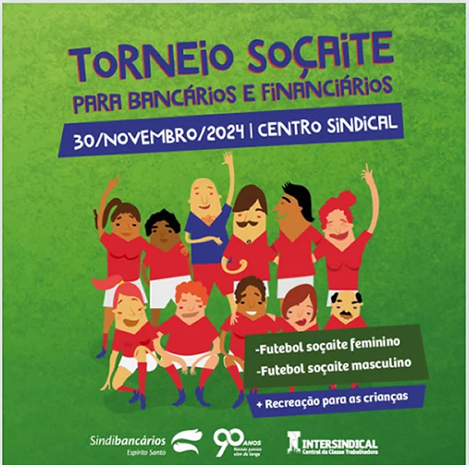 Ainda dá tempo: inscreva sua equipe para o Torneio de Futebol Soçaite até 22/11