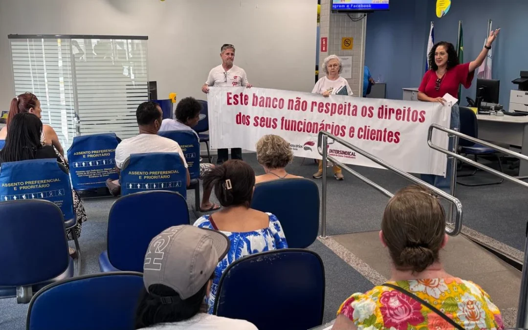 Sindicato visita agências do BB na Serra para tratar da reestruturação