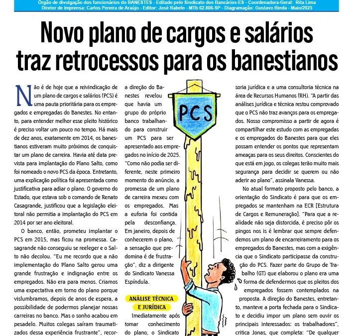 O BANESTÃO MAIO 2025