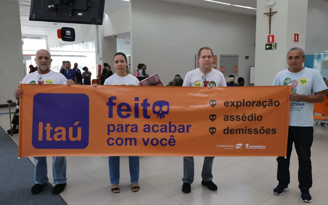 Bancários denunciam fechamento de agências e demissões no Itaú