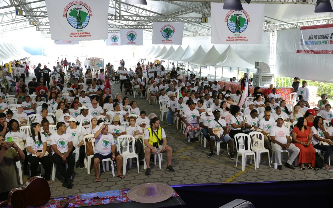 Encontro dos atingidos por barragens destaca reflexos da tragédia da Samarco/Vale em Mariana