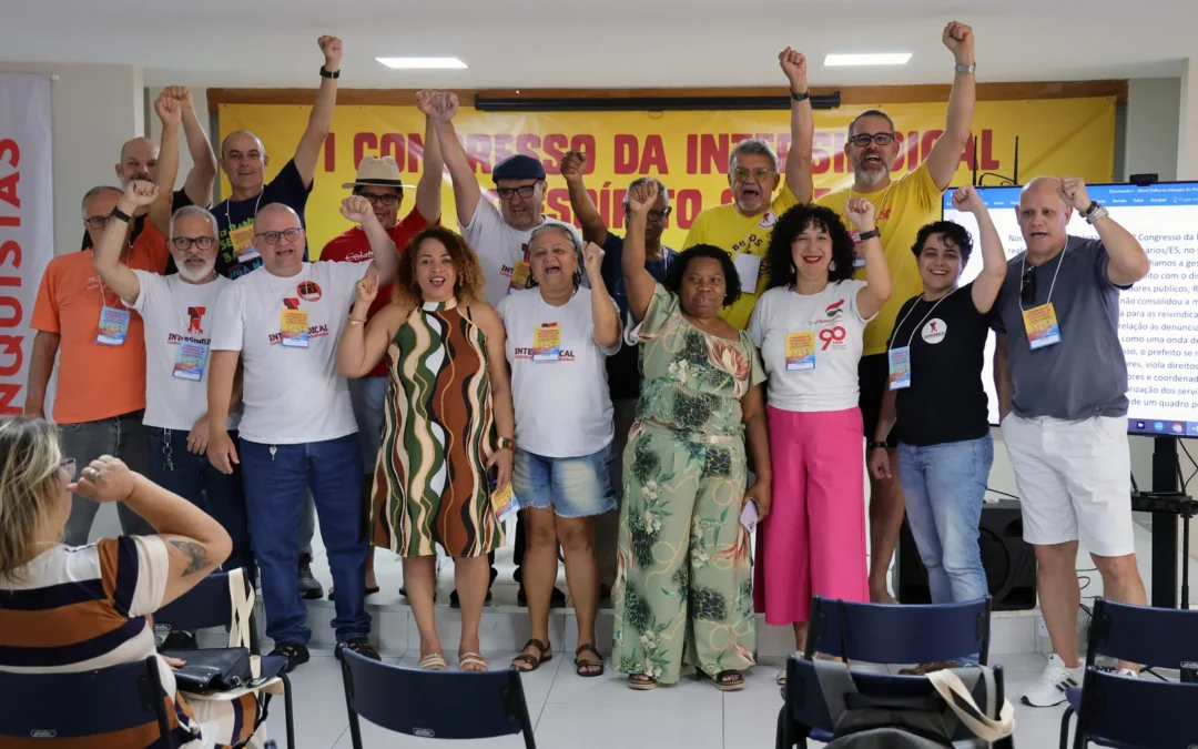 Intersindical Estadual é fundada no ES e amplia organização dos trabalhadores