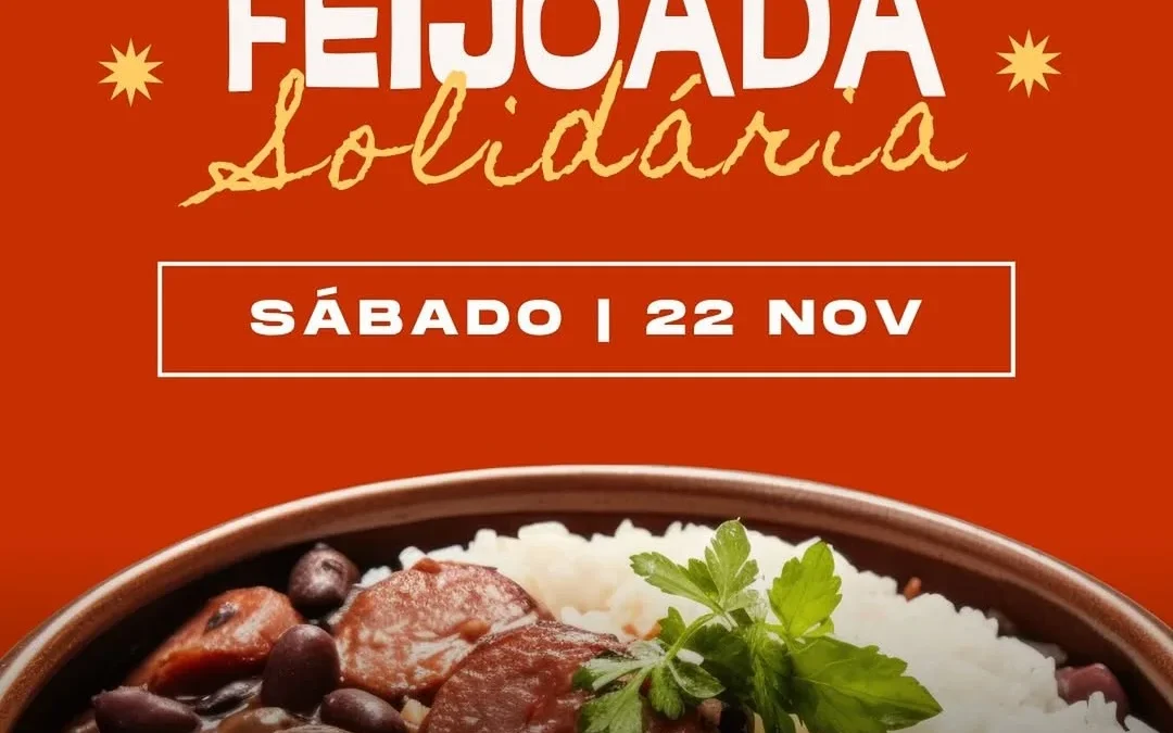 Vem aí a Feijoada Solidária! Participe.