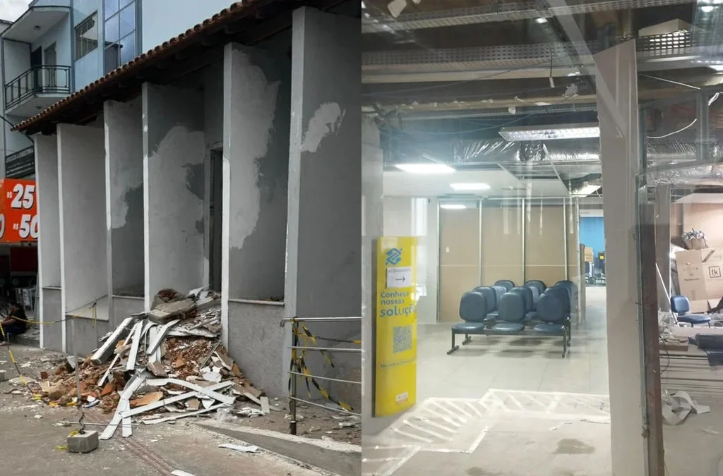 BB Aracruz: após mobilização do Sindicato, funcionamento da agência é paralisado por motivo de segurança
