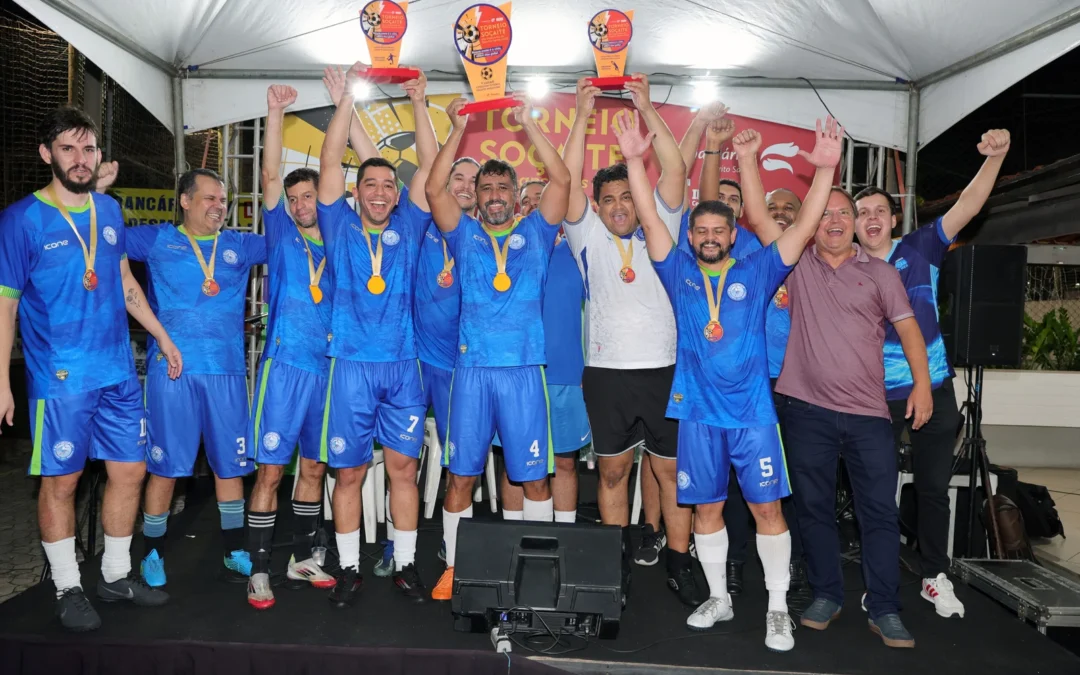 É Campeão: Banesfut leva título histórico no Torneio Soçaite dos Bancários 2025
