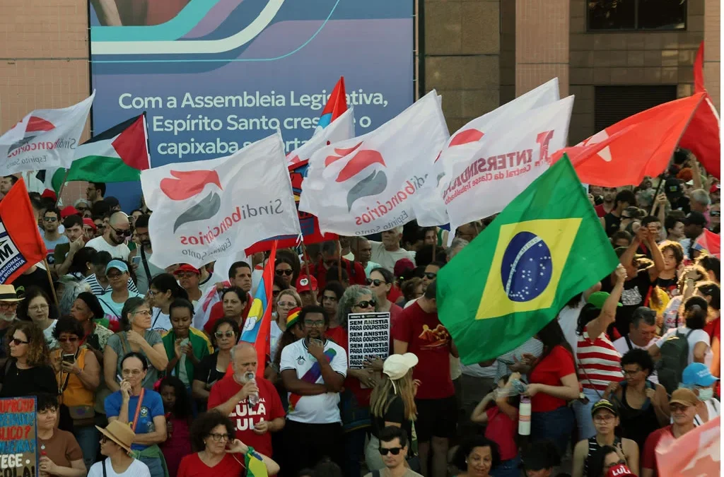 Ato dia 8: sem anistia, em defesa da democracia e contra a invasão da Venezuela