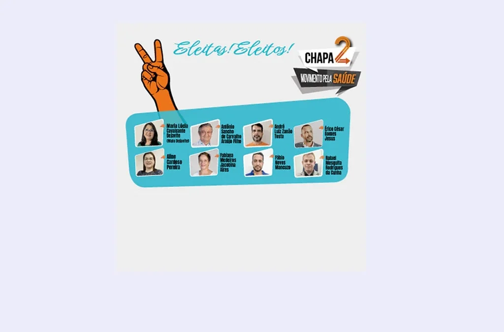 Chapa 2 é eleita para o Conselho dos Usuários do Saúde Caixa