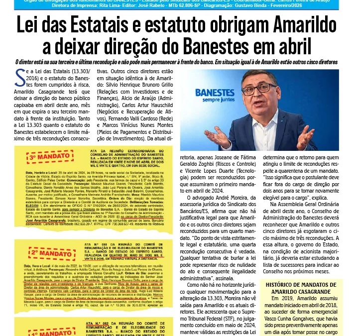 O BANESTÃO FEVEREIRO 2026