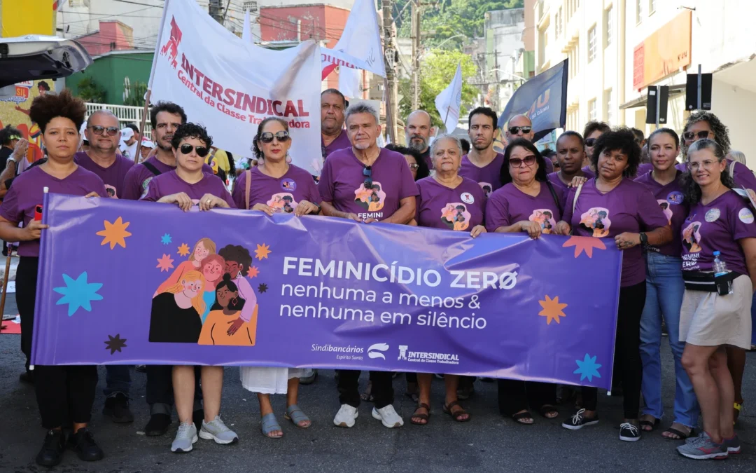Mulheres ocupam as ruas de Vitória pelo fim da escala 6×1 e da violência