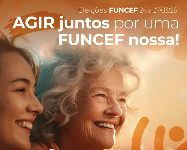 Eleição Funcef segue para o 2° turno. Vote Participantes Funcef!