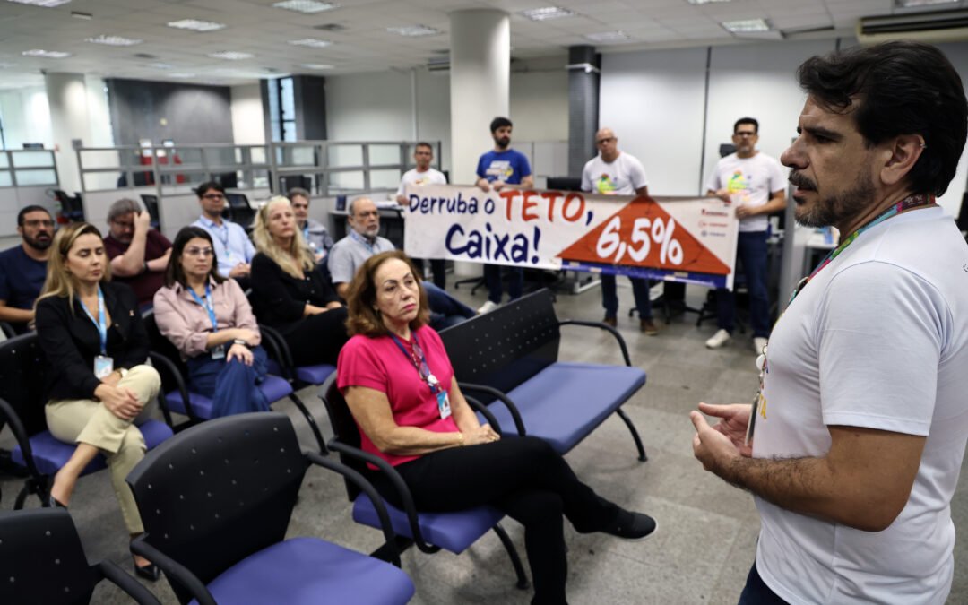Bancários do ES participam de Dia Nacional de Mobilização em defesa do Saúde Caixa