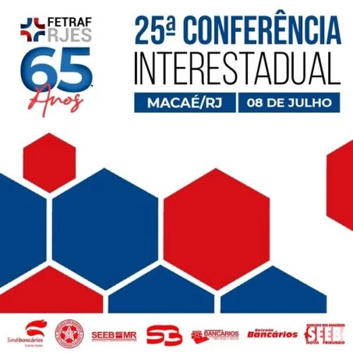 25ª Conferência Interestadual da Fetraf- RJ/ES será neste sábado
