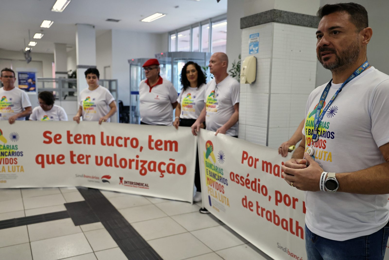 Dia de Luta da Campanha Nacional mobiliza bancários e bancárias por valorização, reajuste e condições de trabalho