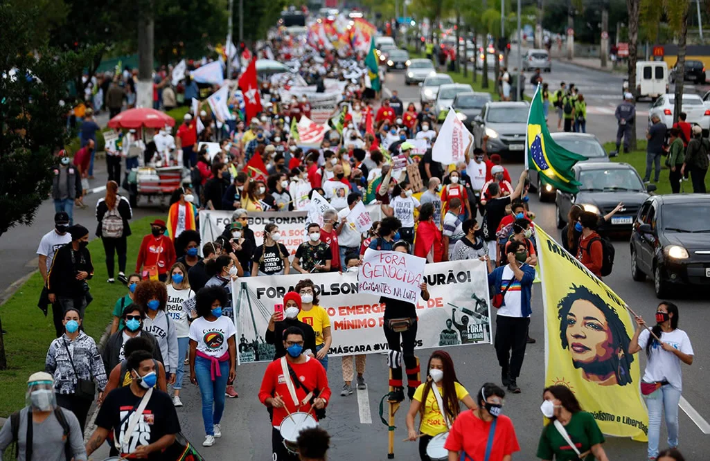Em novo ato dia 02|10, trabalhadores voltam às ruas pelo #ForaBolsonaroEMourão