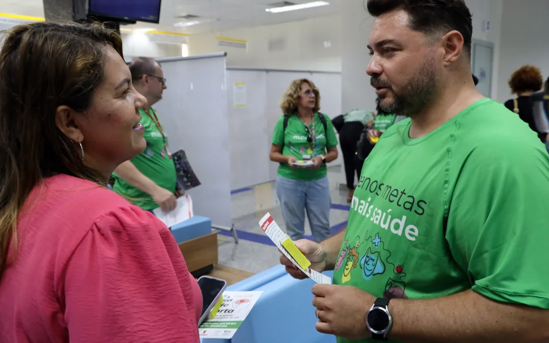 Mobilização pela saúde mental circula o Estado e comove bancários