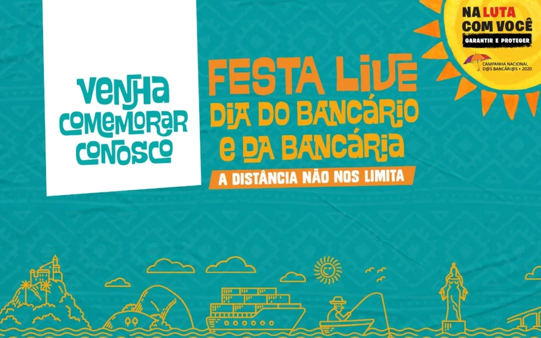 Parabéns, bancário e bancária!