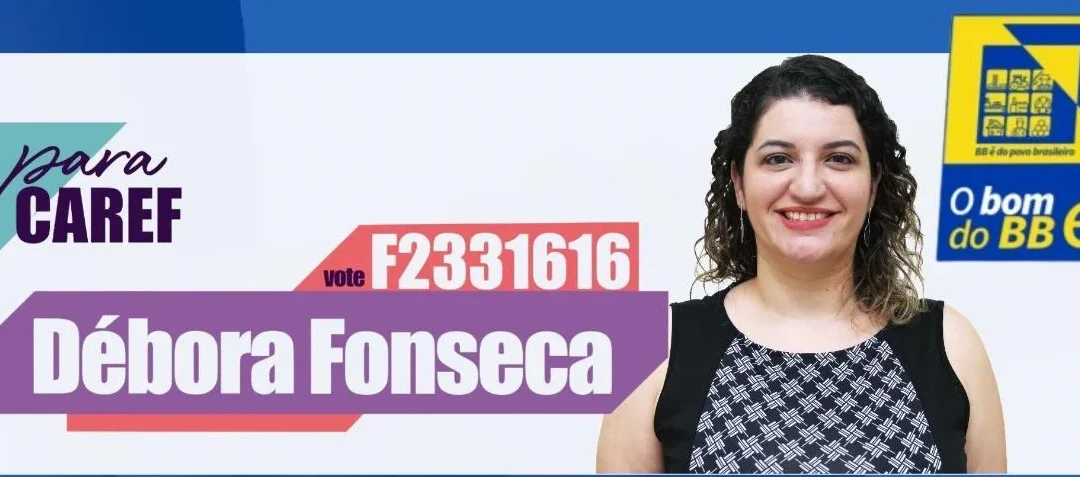 Débora Fonseca vai disputar segundo turno na eleição do Caref
