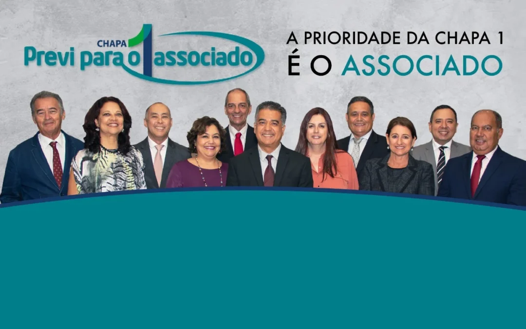 Chapa 01 vence eleições da Previ