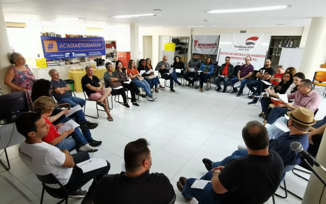 Sindicato reúne novos delegados sindicais da Caixa