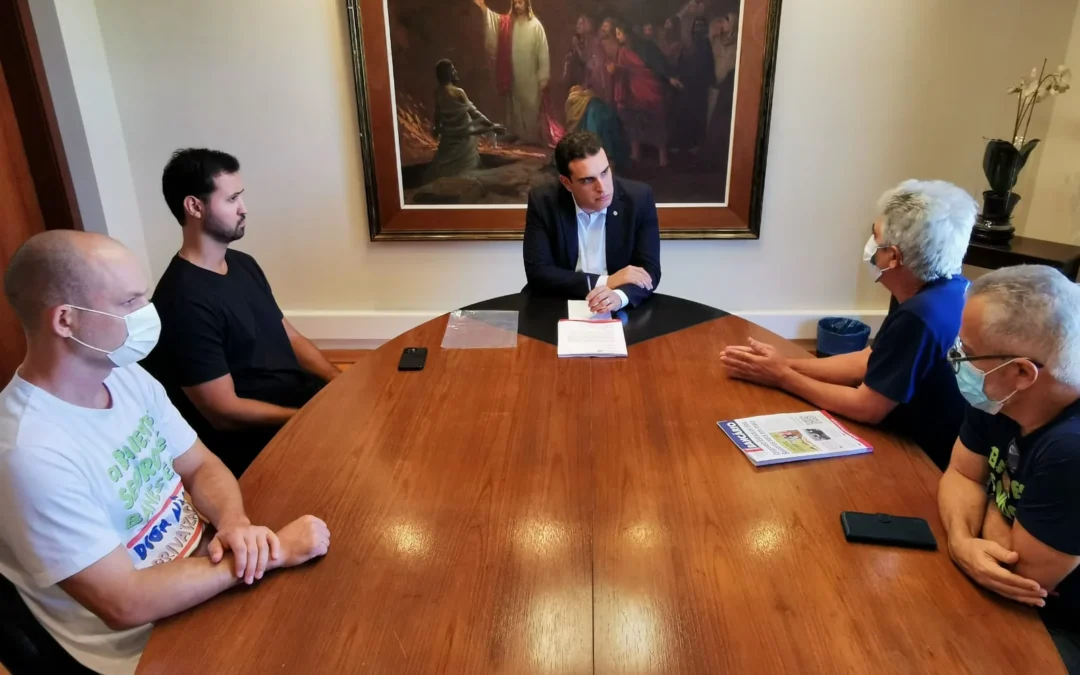 Comitê em defesa do Banestes é recebido pelo presidente da Ales