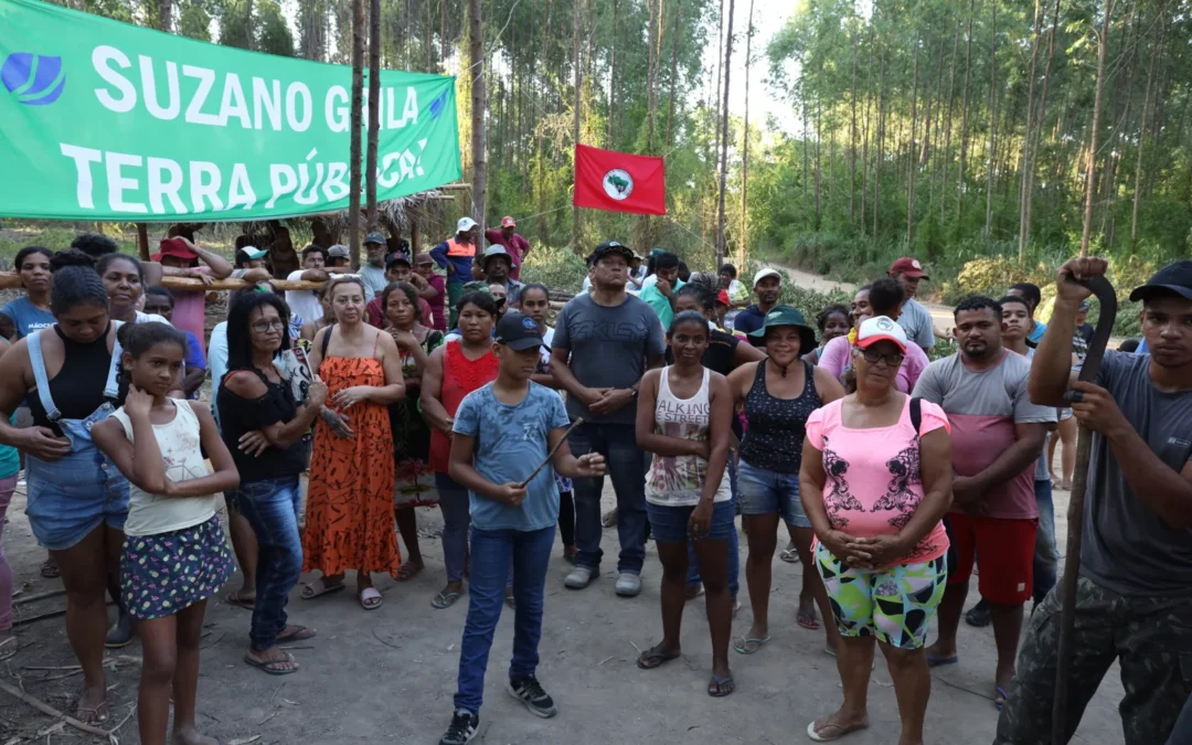 Terras devolutas ocupadas pelo MST em Aracruz foram expropriadas pela Suzano