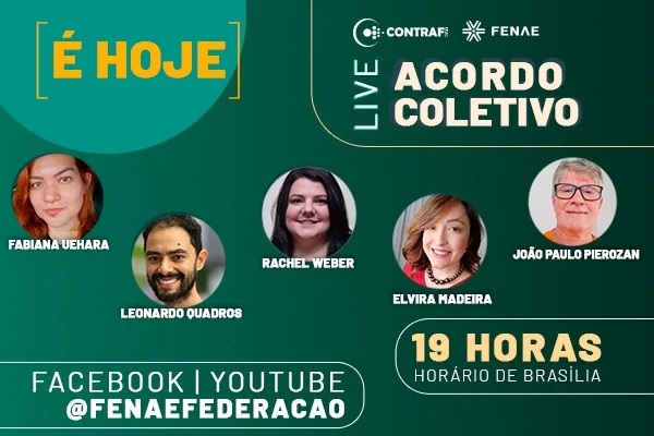 Live vai discutir promoção por mérito e contratação de empregados para a Caixa