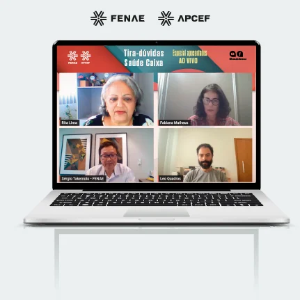 Confira a live sobre o Saúde Caixa especial para aposentados e pensionistas