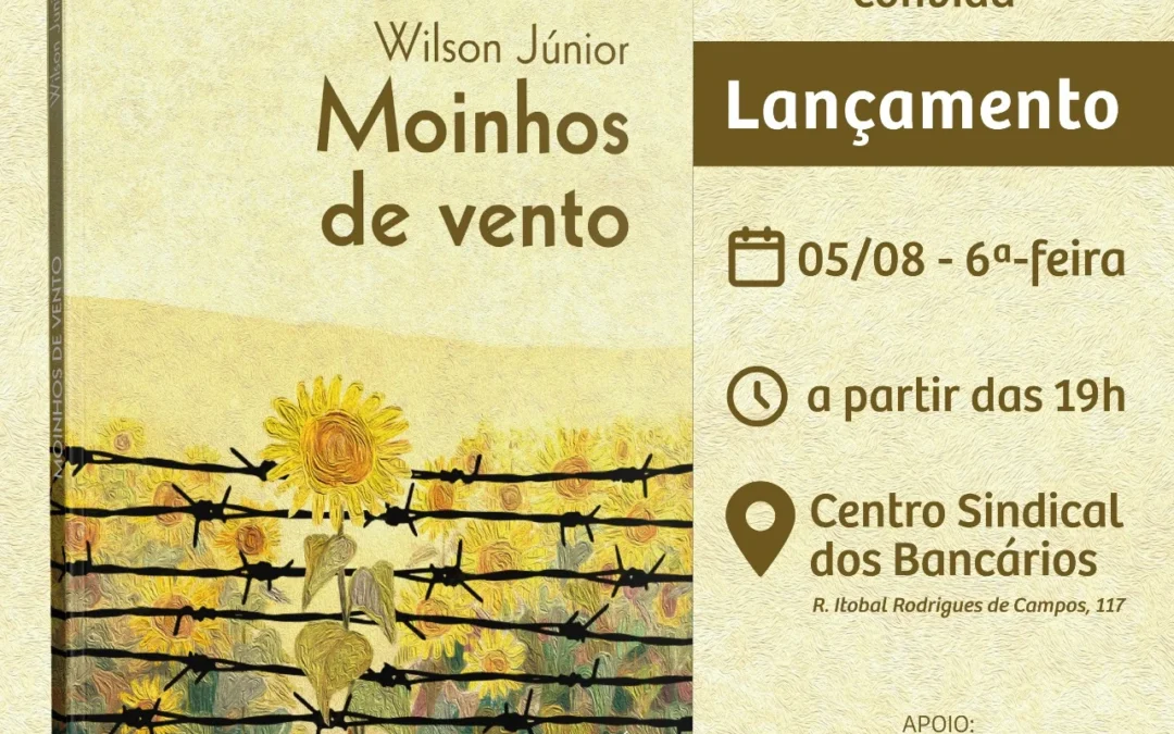 Livro de poesias inspiradas na luta dos trabalhadores será lançado no Centro Sindical nesta sexta, 05