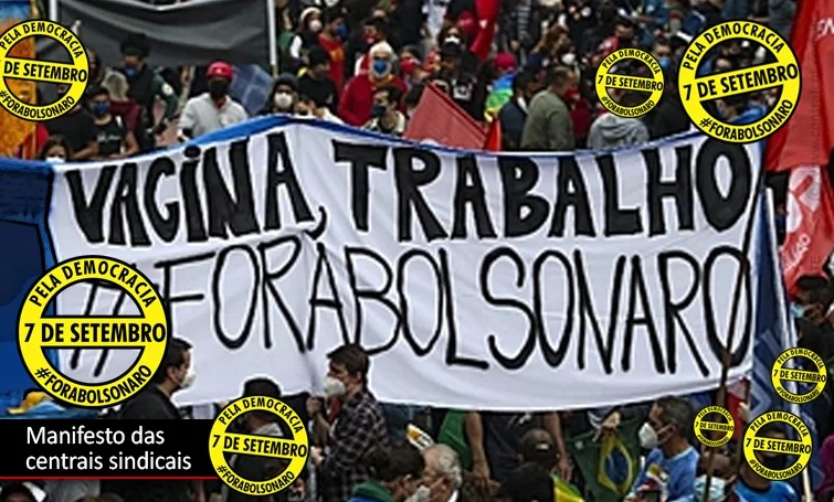 Centrais sindicais divulgam manifesto