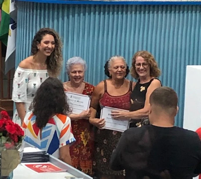 Dirigentes do Sindicato são homenageadas na Câmara de Vitória