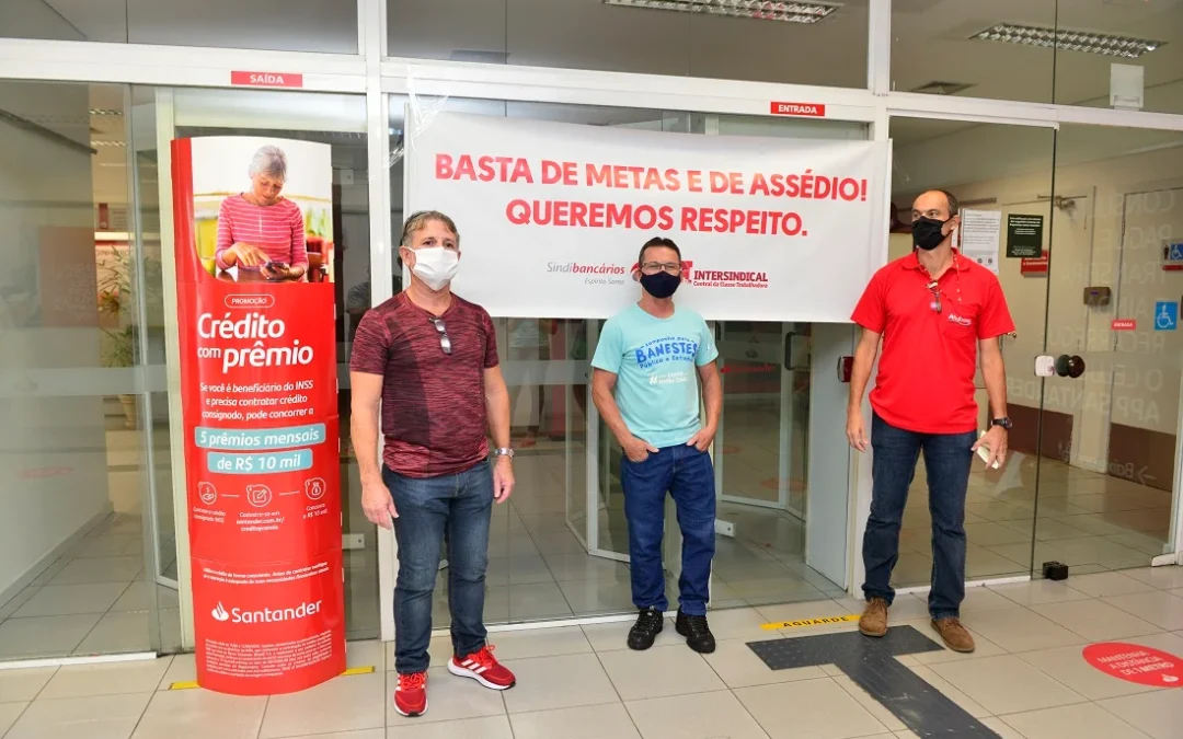 Sindicato ganha ação coletiva de danos morais contra Santander