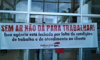 Sindicato paralisa Agência Civit do Santander em Laranjeiras