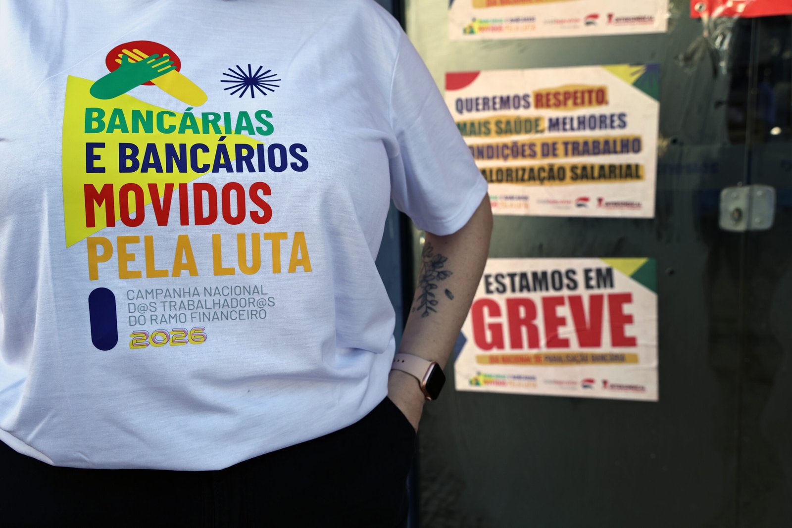 Bancários capixabas mostram sua força e fecham 117 agências