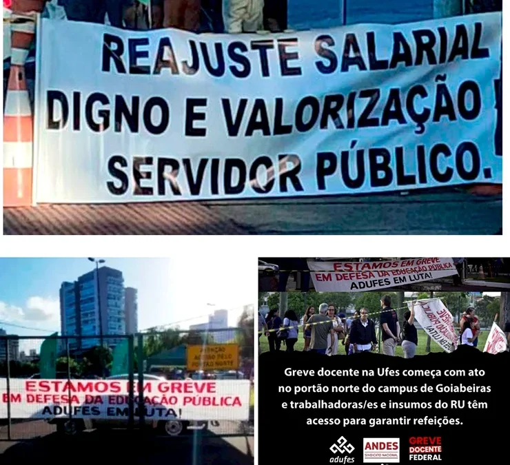 Nota de apoio aos trabalhadores em greve da Ufes