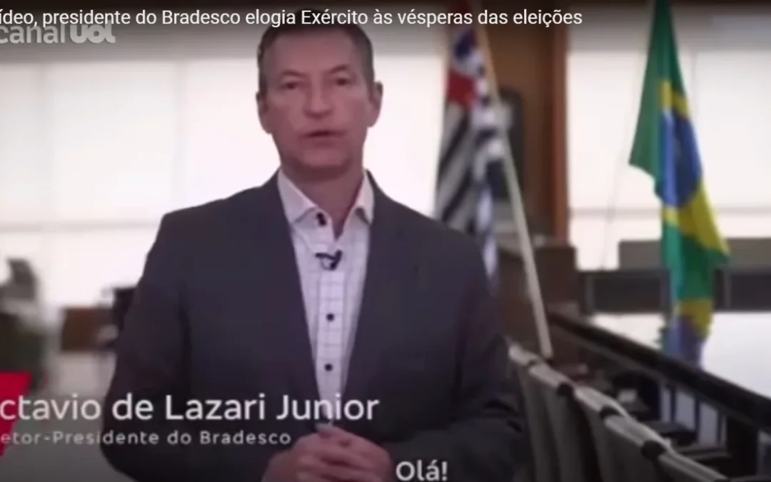 Em vídeo, diretor do Bradesco faz ameaça velada aos empregados