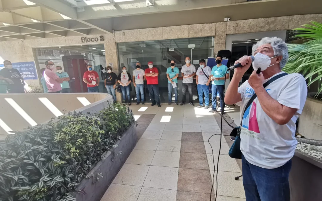 Ato contra a privatização da Banestes Seguros vai reunir trabalhadores, movimentos populares e classe política