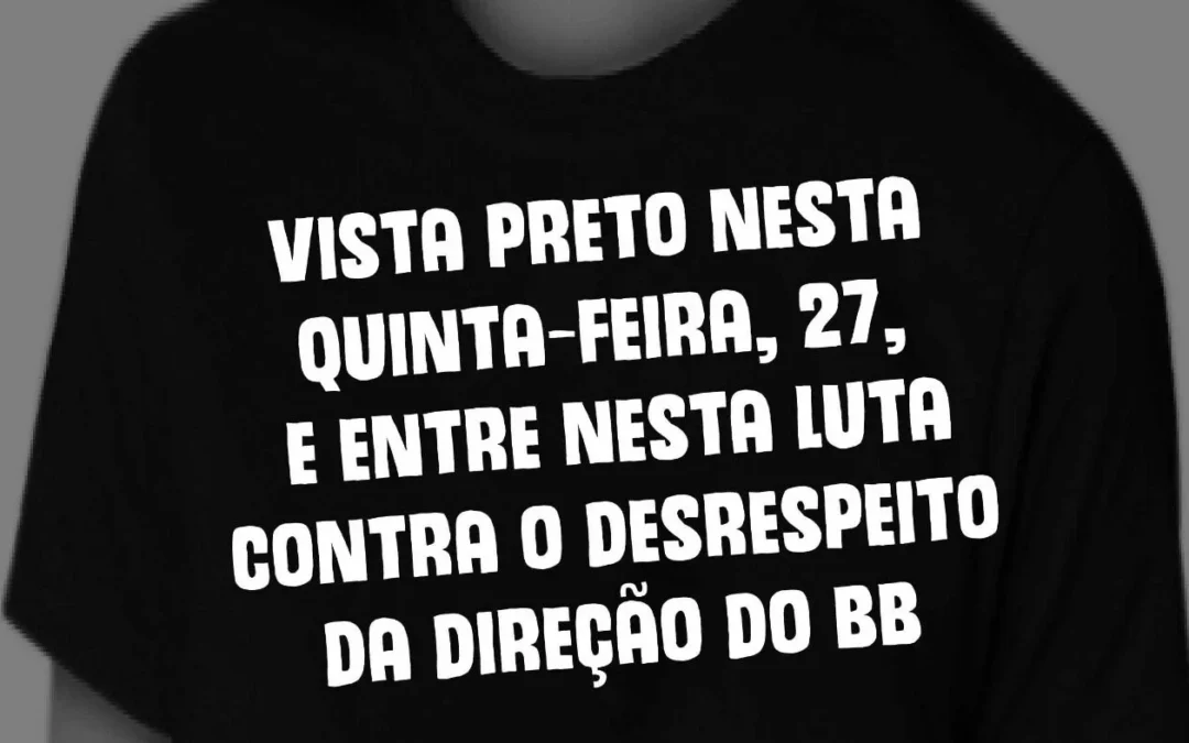 Bancários do BB realizam ato