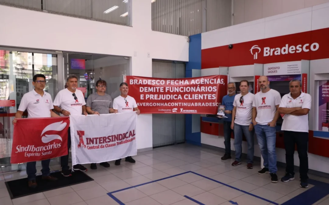Bradesco quer eliminar postos de trabalho e agências