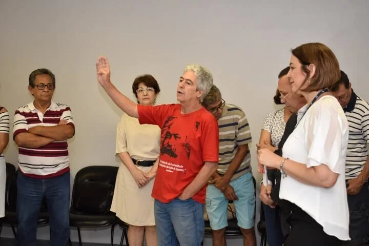 Dia do aposentado: Sindicato participa de café da manhã com associados da Baneses