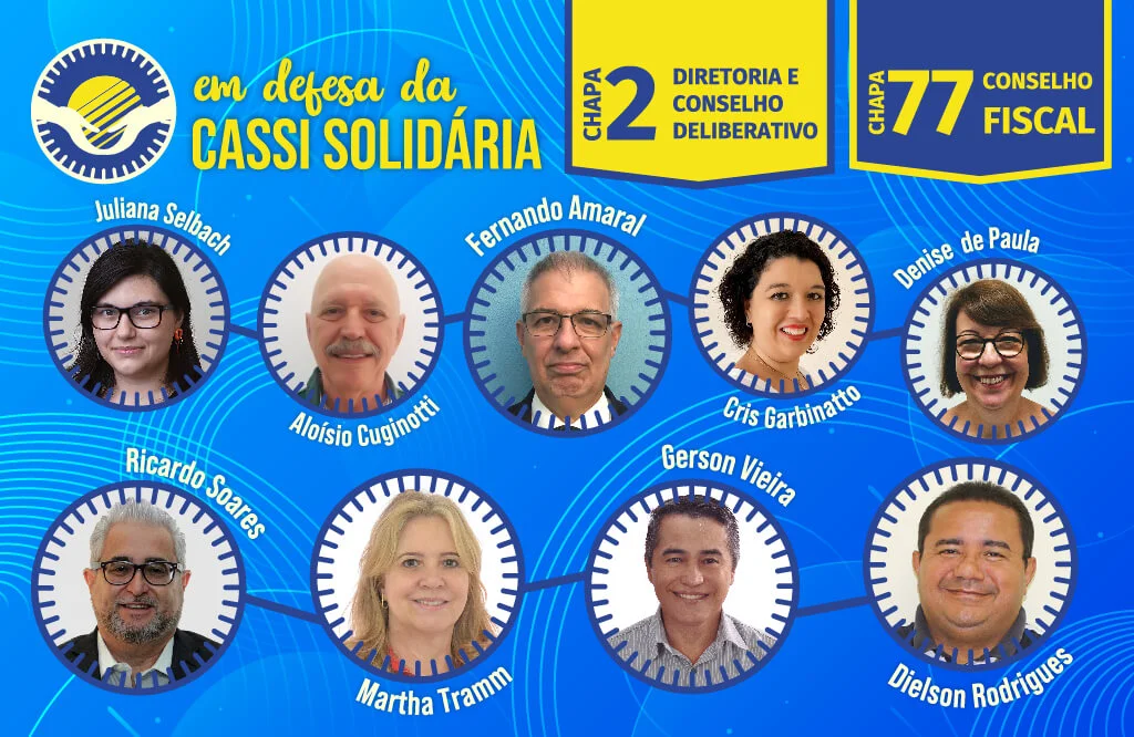 Sindicato apoia chapa Em Defesa da Cassi Solidária