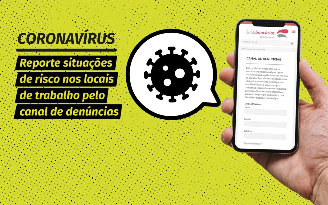 Covid-19: Sindicato solicita a governador Renato Casagrande que determine fechamento de bancos