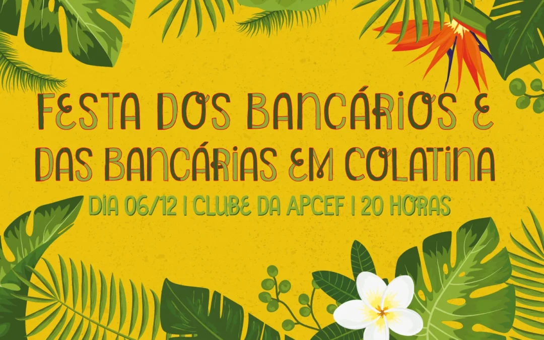 Sindicato promove evento no dia 6