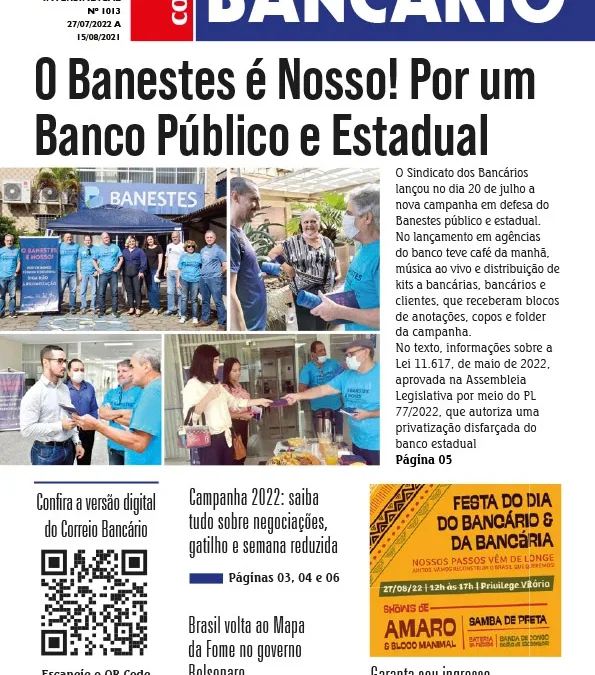 CORREIO BANCÁRIO 1013